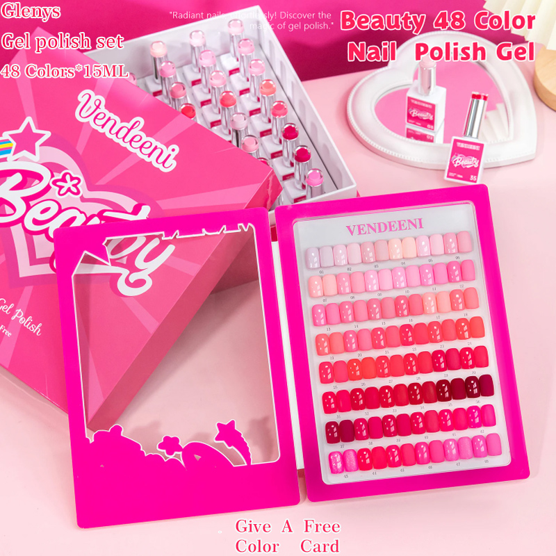 Resin Art Learning - Glenys 48 Pieces * 15ml Nail