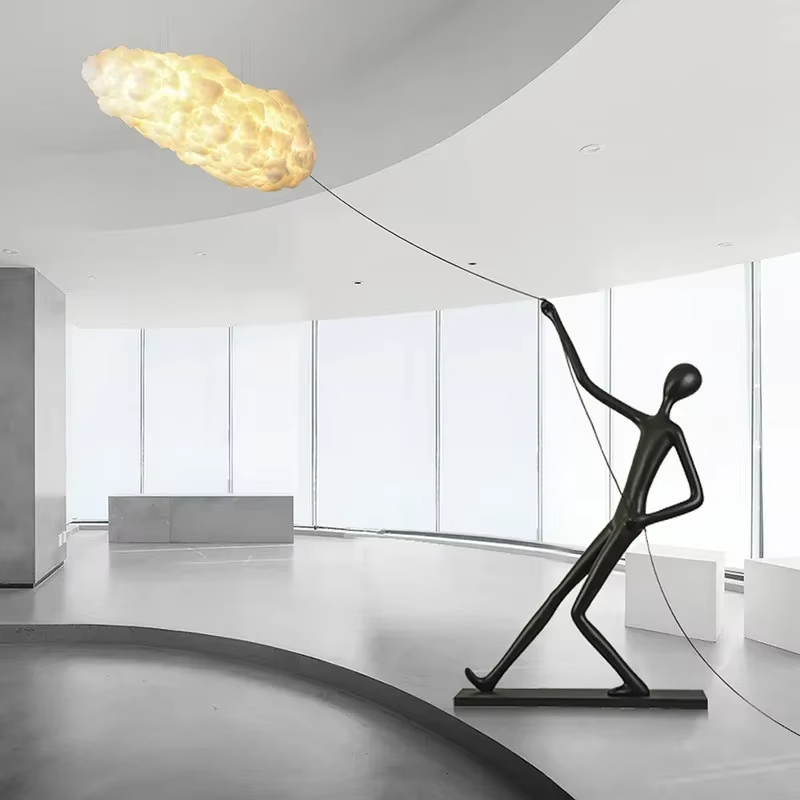 Character Sculpture Resin LED  - Resin Art Floor Design ulasan dan harga