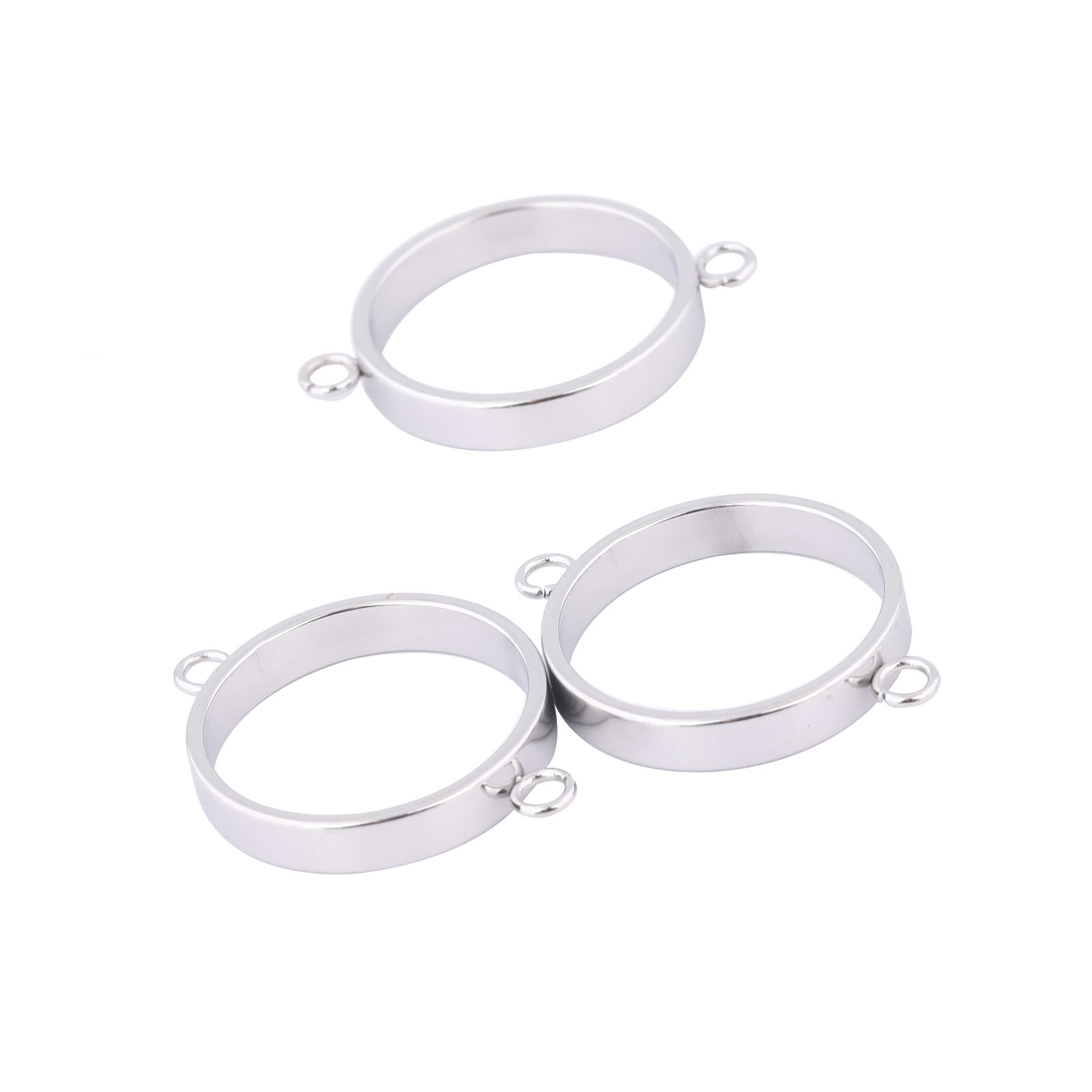 10pcs Stainless Steel 14mm Ope - Resin Art Hanging ulasan dan harga