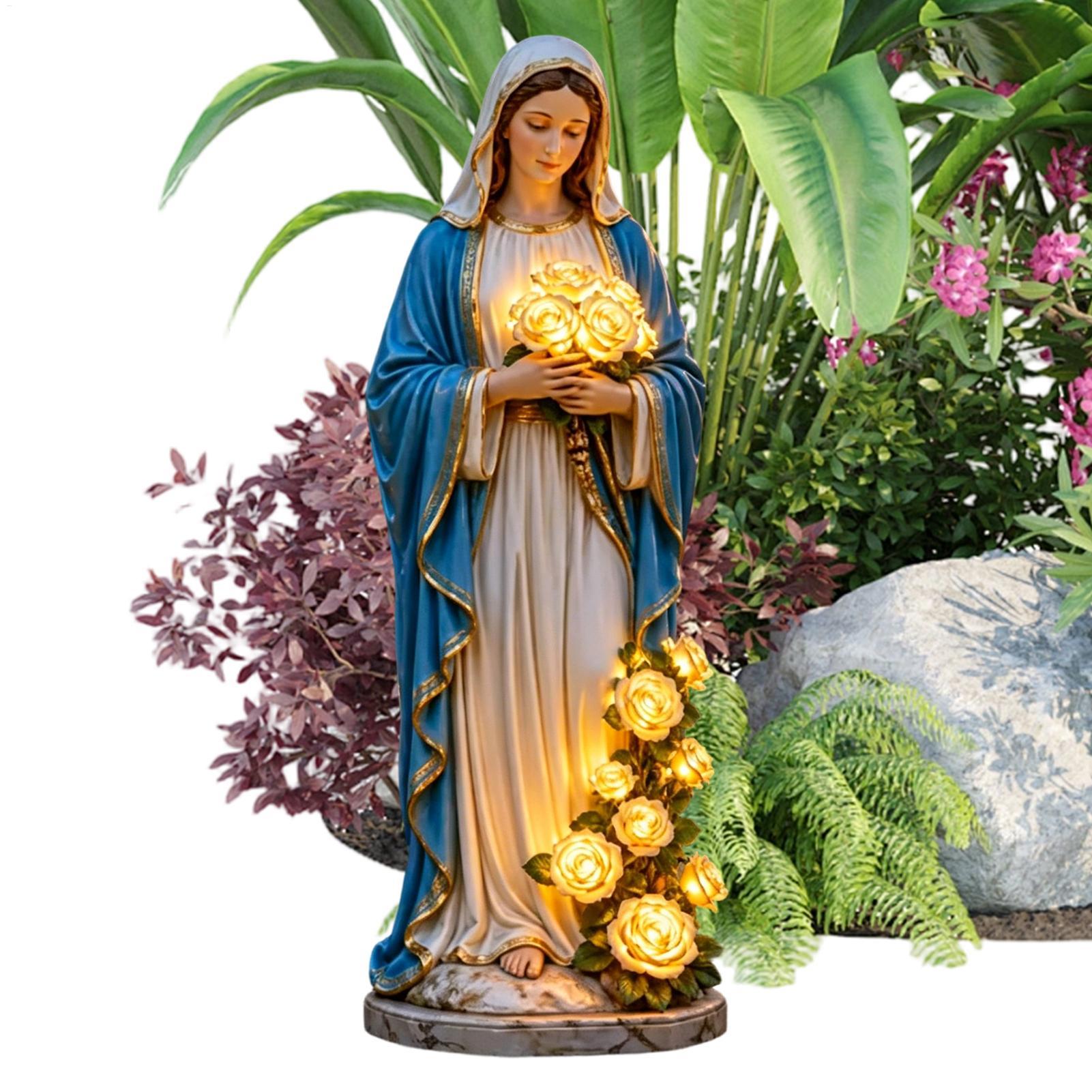 Mary Lady Garden Light Solar R - Resin Art Light ulasan dan harga