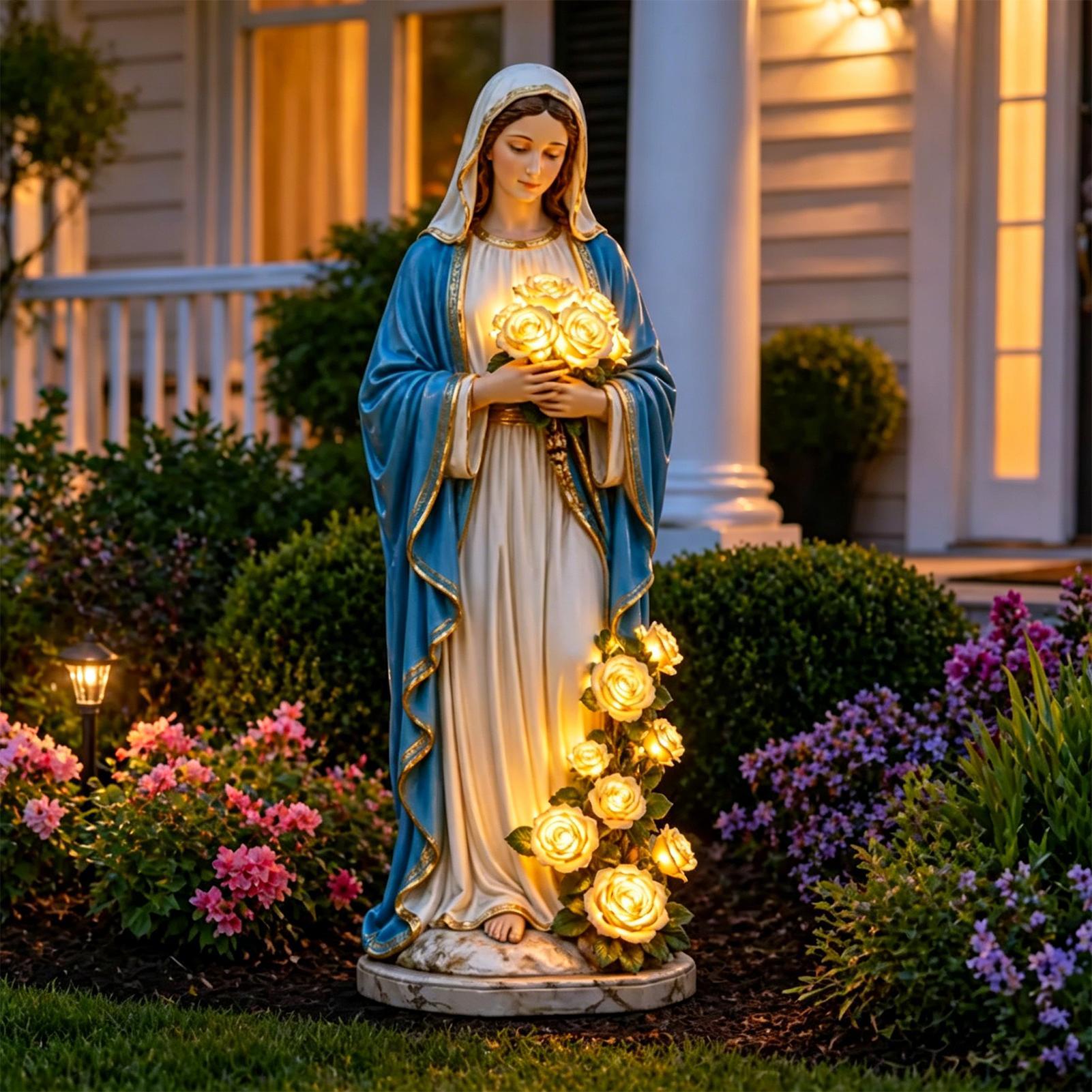 Mary Lady Garden Light Solar R - Resin Art Light ulasan dan harga