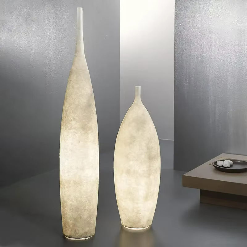 Art Vase Floor Lamp Minimalist - Resin Art Floor Design ulasan dan harga