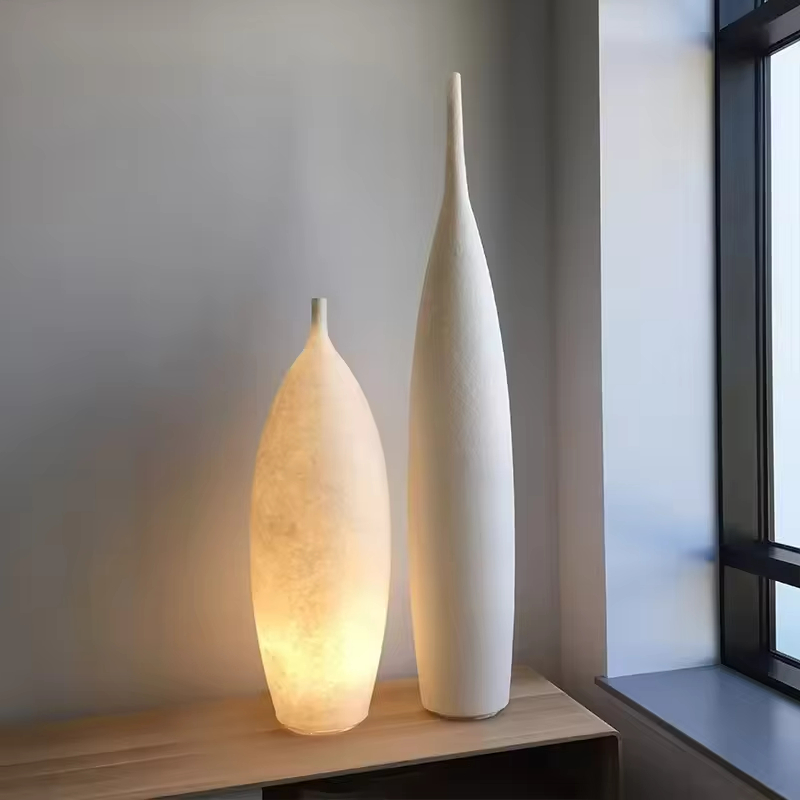 Art Vase Floor Lamp Minimalist - Resin Art Floor Design ulasan dan harga