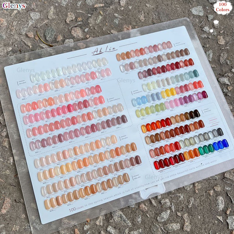 Glenys 100 Color nail polish G - Resin Art Learning ulasan dan harga