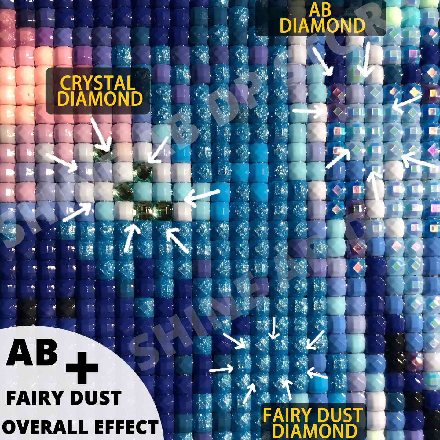Resin Fairy Dust Ab Crystal Di - Resin Art World ulasan dan harga