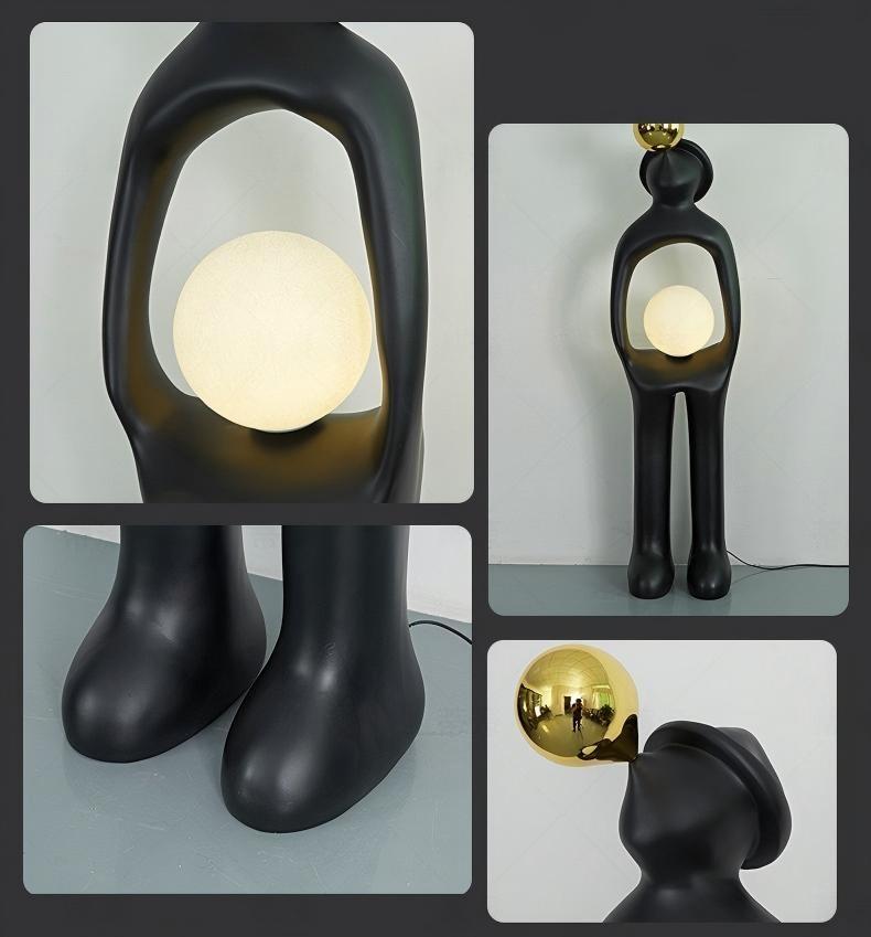 Character Art Design Sculpture - Resin Art Floor Design ulasan dan harga