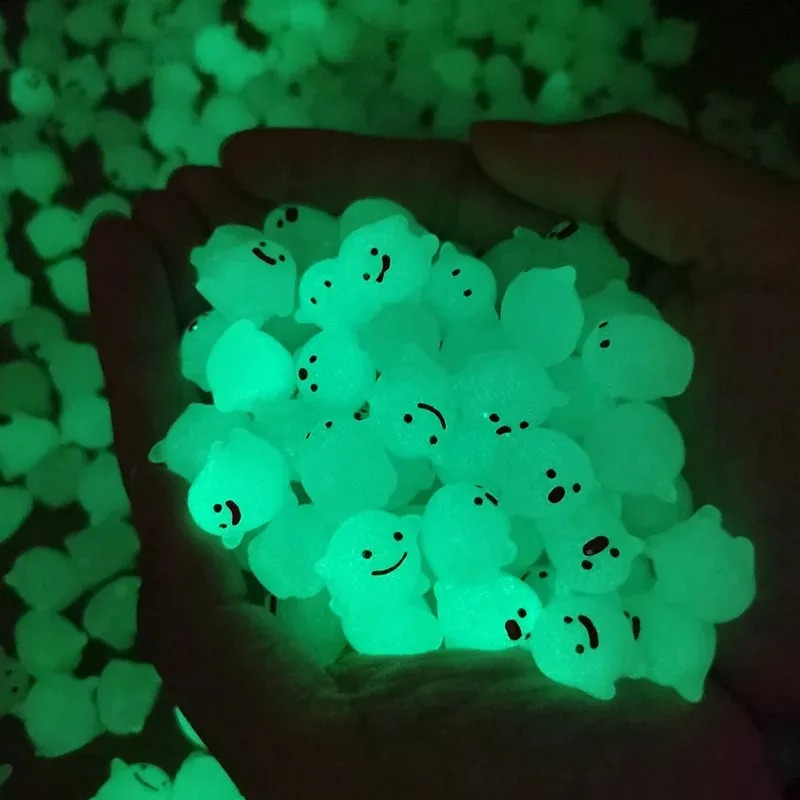 10Pcs Lovely Glow In The Dark  - Resin Art Hanging ulasan dan harga