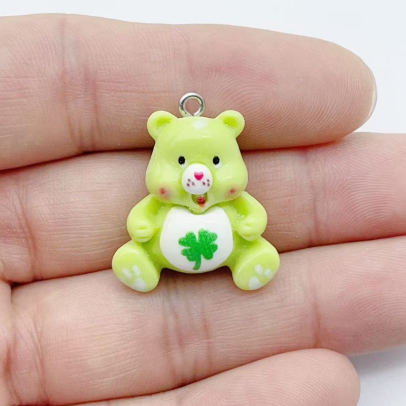 10pcs cartoon animal charm pen - Resin Art Hanging ulasan dan harga