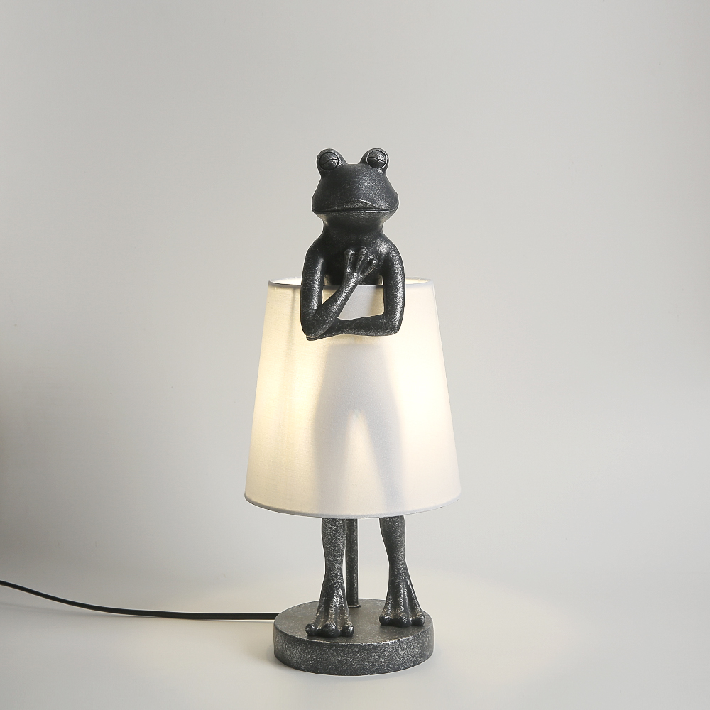 Nordic frog led Table Lamp Res - Resin Art Floor Design ulasan dan harga