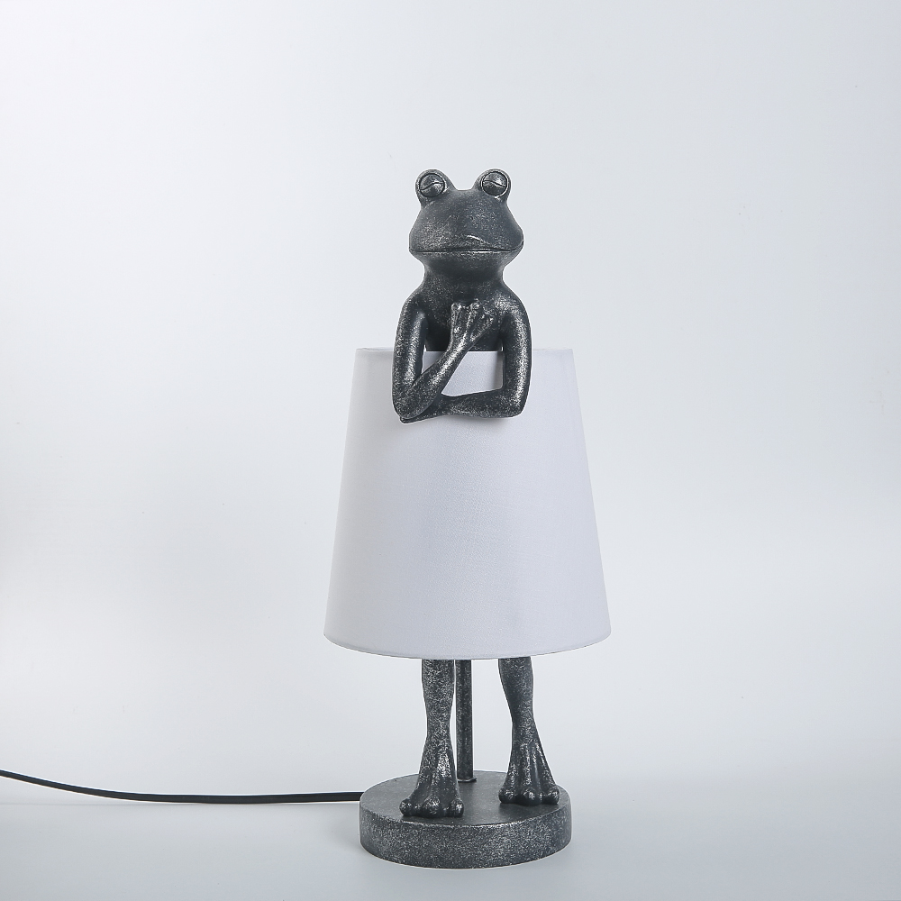 Nordic frog led Table Lamp Res - Resin Art Floor Design ulasan dan harga