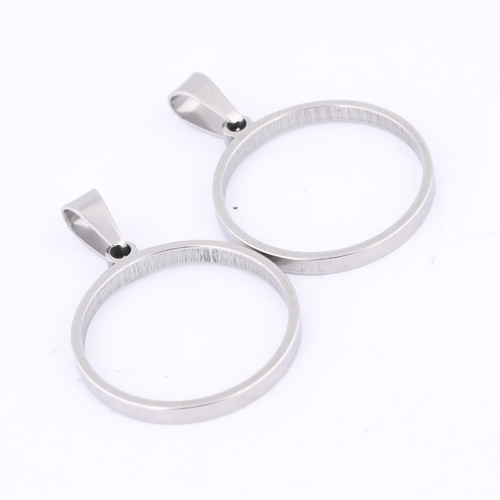 10pcs 25mm Round Open Bezel Ch - Resin Art Hanging ulasan dan harga