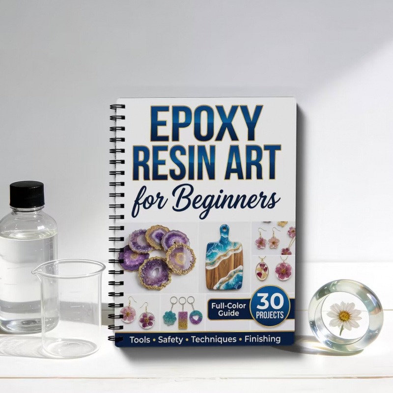 Epoxy Resin Art Handbook Begin - Resin Art Learning ulasan dan harga
