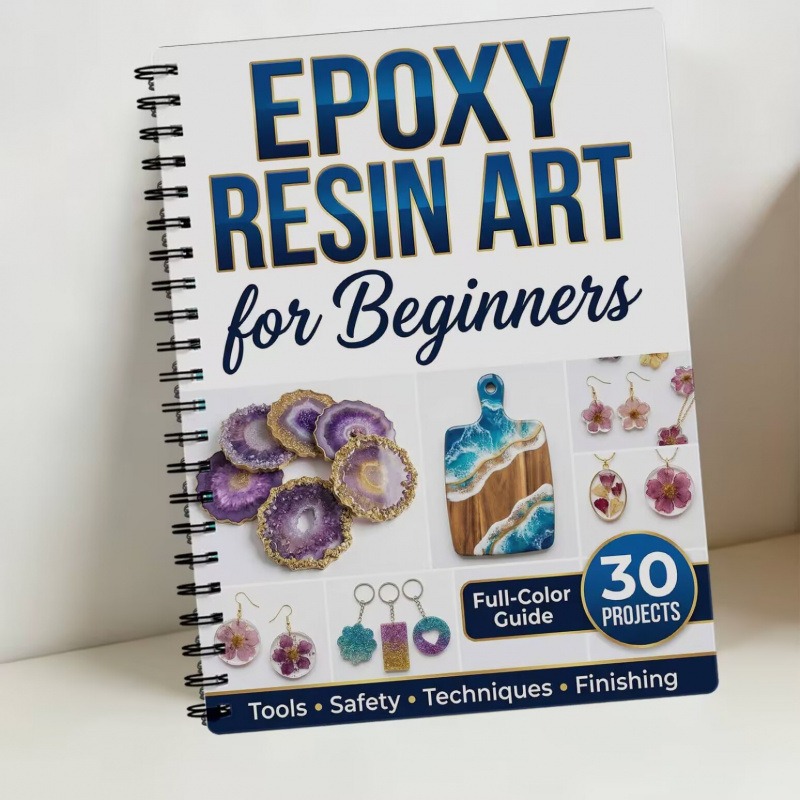 Epoxy Resin Art Handbook Begin - Resin Art Learning ulasan dan harga