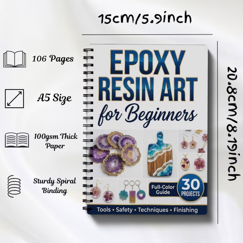 Epoxy Resin Art Handbook Begin - Resin Art Learning ulasan dan harga