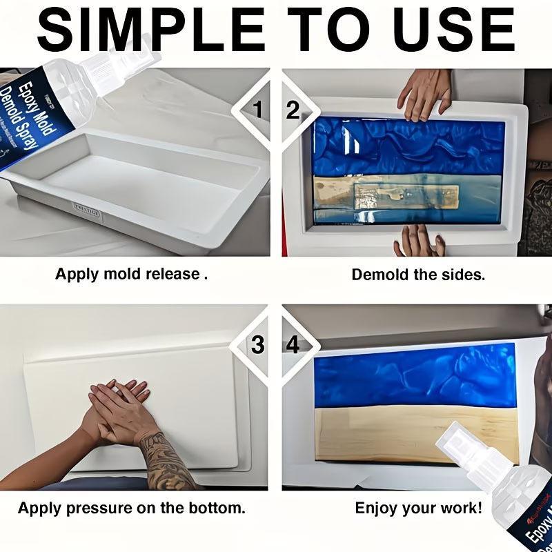 Epoxy Mold Demold Spray Resin  - Release Spray Silicone ulasan dan harga