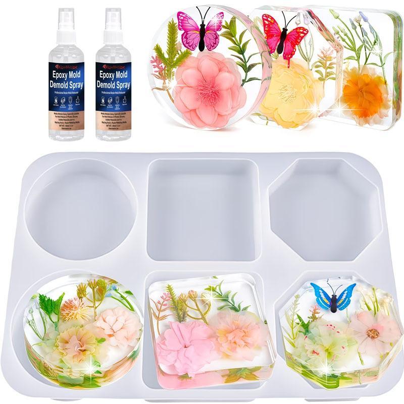 Epoxy Mold Demold Spray Resin  - Release Spray Silicone ulasan dan harga