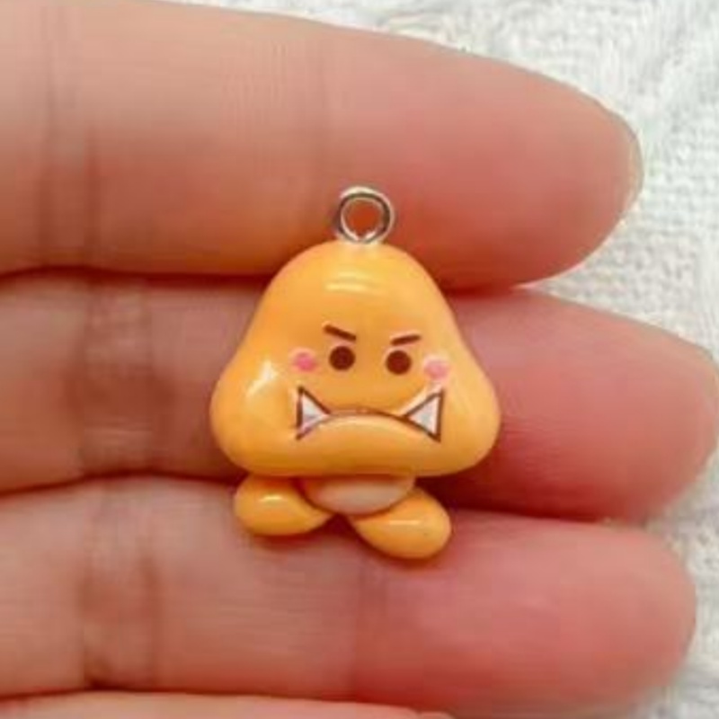 10pcs resin cartoon pendant, D - Resin Art Hanging ulasan dan harga