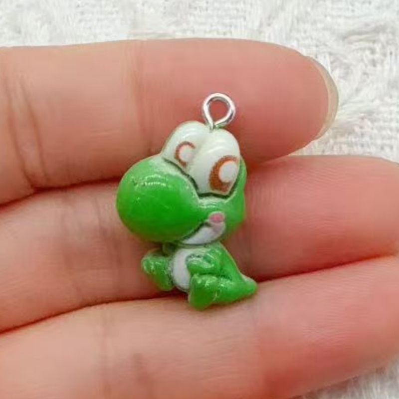 10pcs resin cartoon pendant, D - Resin Art Hanging ulasan dan harga